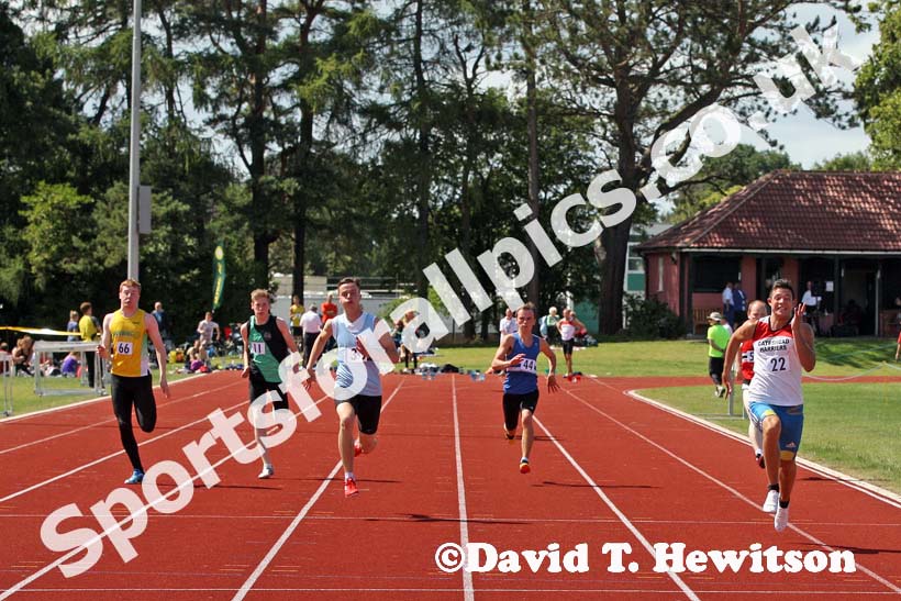 100 metres, North of England Division 2E, Morpeth.